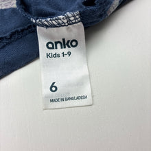 Load image into Gallery viewer, Boys Anko, cotton Christmas polo shirt top, dinosaurs, FUC, size 6,  