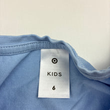 Load image into Gallery viewer, Girls Target, broderie trim cotton tee / top, GUC, size 6,  
