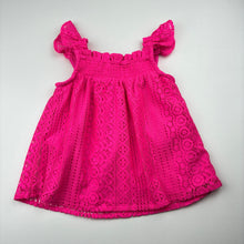Load image into Gallery viewer, Girls Primark, lined pink lace top, EUC, size 4-5,  