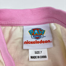 Load image into Gallery viewer, Girls Nickelodeon, Paw Patrol Skye cotton tee / top, EUC, size 7,  