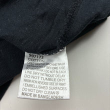 Load image into Gallery viewer, Girls Favourites, black cotton long sleeve tee / top, FUC, size 3,  