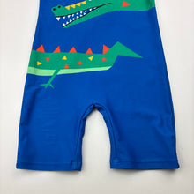 Load image into Gallery viewer, Boys Ewbob, all-in-one rashie shirt, crocodile, catches, pilling, FUC, size 2,  