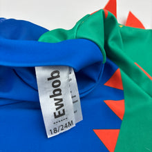 Load image into Gallery viewer, Boys Ewbob, all-in-one rashie shirt, crocodile, catches, pilling, FUC, size 2,  