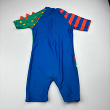 Load image into Gallery viewer, Boys Ewbob, all-in-one rashie shirt, crocodile, catches, pilling, FUC, size 2,  