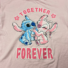 Load image into Gallery viewer, Girls Disney, Stitch pink cotton tee / top, EUC, size 6,  