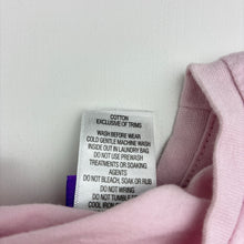 Load image into Gallery viewer, Girls Disney, Stitch pink cotton tee / top, EUC, size 6,  