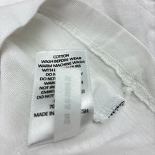 Load image into Gallery viewer, Boys Target, white Aust cotton tee / top, GUC, size 4,  