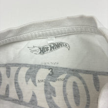 Load image into Gallery viewer, Boys Hot Wheels, white cotton long sleeve tee / top, FUC, size 3,  