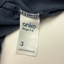 Load image into Gallery viewer, Boys Anko, cotton long sleeve tee / top, FUC, size 3,  
