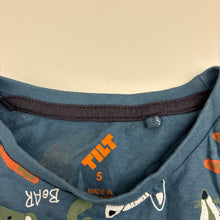 Load image into Gallery viewer, Boys Tilt, cotton long sleeve tee / top, GUC, size 5,  