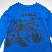 Load image into Gallery viewer, Boys Favourites, cotton long sleeve tee / top, monster truck, GUC, size 4,  