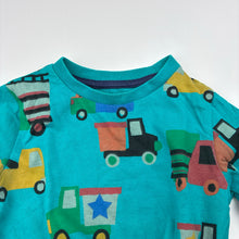 Load image into Gallery viewer, Boys Next, cotton long sleeve tee / top, trucks, FUC, size 1,  