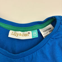 Load image into Gallery viewer, Unisex Lily &amp; Dan, cotton pyjama tee / top, EUC, size 8,  