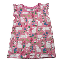 Load image into Gallery viewer, Girls Anko, cotton pyjama top, rabbits, GUC, size 5,  