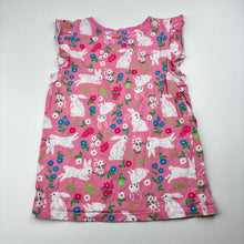 Load image into Gallery viewer, Girls Anko, cotton pyjama top, rabbits, GUC, size 5,  
