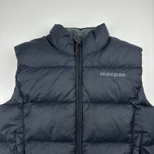 Load image into Gallery viewer, Unisex Macpac, duck down filled puffer vest / sleeveless jacket, GUC, size 4,  