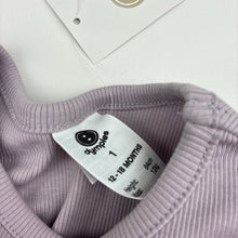 Load image into Gallery viewer, Girls Dymples, ribbed stretchy long sleeve top, NEW, size 1,  