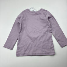 Load image into Gallery viewer, Girls Dymples, ribbed stretchy long sleeve top, NEW, size 1,  