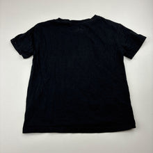 Load image into Gallery viewer, Girls Anko, black cotton tee / top, butterflies, GUC, size 4,  