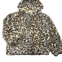 Load image into Gallery viewer, Girls Anko, lined soft faux fur hoodie sweater, EUC, size 7,  