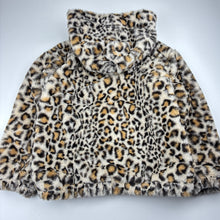 Load image into Gallery viewer, Girls Anko, lined soft faux fur hoodie sweater, EUC, size 7,  
