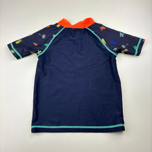 Load image into Gallery viewer, Boys Cancer Council, short sleeve rashie / swim top, FUC, size 3,  