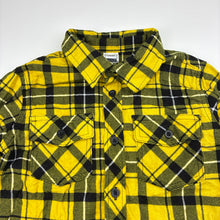 Load image into Gallery viewer, Boys Kids &amp; Co, checked flannel cotton long sleeve shirt, EUC, size 5,  
