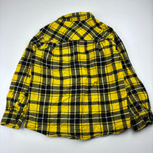 Load image into Gallery viewer, Boys Kids &amp; Co, checked flannel cotton long sleeve shirt, EUC, size 5,  