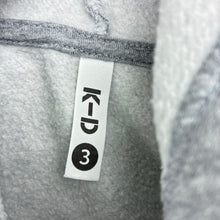 Load image into Gallery viewer, Boys KID, grey fleece lined hoodie sweater, FUC, size 3,  