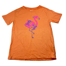 Load image into Gallery viewer, Girls Anko, orange t-shirt / top, flamingo, EUC, size 9,  