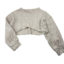 Load image into Gallery viewer, Girls Zara, cropped lightweight sweater / jumper, EUC, size 7,  