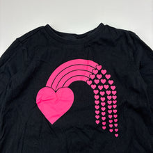 Load image into Gallery viewer, Girls Anko, black cotton long sleeve tee / top, EUC, size 4,  