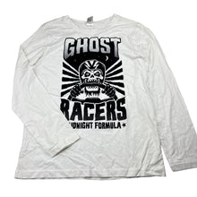 Load image into Gallery viewer, Boys Urban Supply, white cotton long sleeve tee / top, EUC, size 10,  