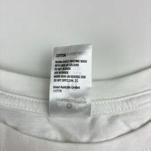 Load image into Gallery viewer, Boys Urban Supply, white cotton long sleeve tee / top, EUC, size 10,  