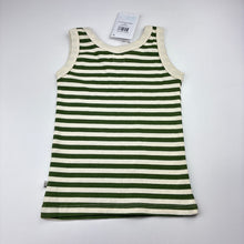 Load image into Gallery viewer, Unisex Snuggle Hunny, organic cotton blend stretchy sleeveless top, NEW, size 2,  