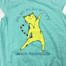 Load image into Gallery viewer, Girls Topolino, t-shirt / top, cat, GUC, size 4,  