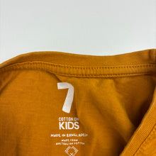Load image into Gallery viewer, Girls Cotton On, cotton long sleeve tee / top, GUC, size 7,  