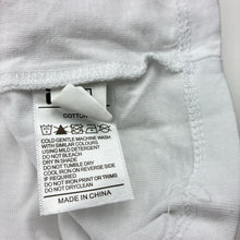 Load image into Gallery viewer, Girls FILA, white &amp; pink cotton tee / top, EUC, size 7,  
