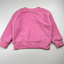 Load image into Gallery viewer, Girls Bonds, EXPLORER fleece sweater / jumper, light marks on cuffs, FUC, size 3,  
