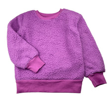 Load image into Gallery viewer, Girls Mango, fleece pyjama top, GUC, size 6,  