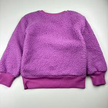Load image into Gallery viewer, Girls Mango, fleece pyjama top, GUC, size 6,  
