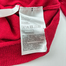 Load image into Gallery viewer, Girls H&amp;M, knitted cotton sweater / jumper, flip sequin heart, EUC, size 5-6,  