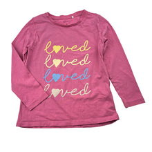 Load image into Gallery viewer, Girls Name It, stretchy long sleeve tee / top, GUC, size 5,  