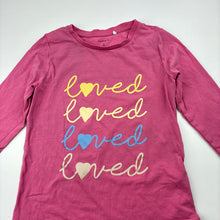 Load image into Gallery viewer, Girls Name It, stretchy long sleeve tee / top, GUC, size 5,  