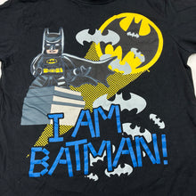Load image into Gallery viewer, Boys DC Comics, Lego Batman cotton tee / top, EUC, size 6,  