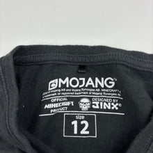 Load image into Gallery viewer, Boys Mojang, Minecraft cotton tee / top, GUC, size 12,  
