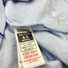 Load image into Gallery viewer, Girls Dunnes Stores, cotton tie front tee / top, dolphins, GUC, size 4-5,  