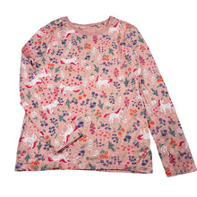 Load image into Gallery viewer, Girls Anko, cotton long sleeve tee / top, unicorns, GUC, size 6,  
