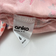 Load image into Gallery viewer, Girls Anko, cotton long sleeve tee / top, unicorns, GUC, size 6,  