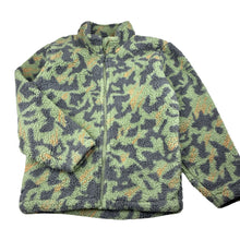 Load image into Gallery viewer, Boys KID, camo print fleece zip up sweater, GUC, size 7,  